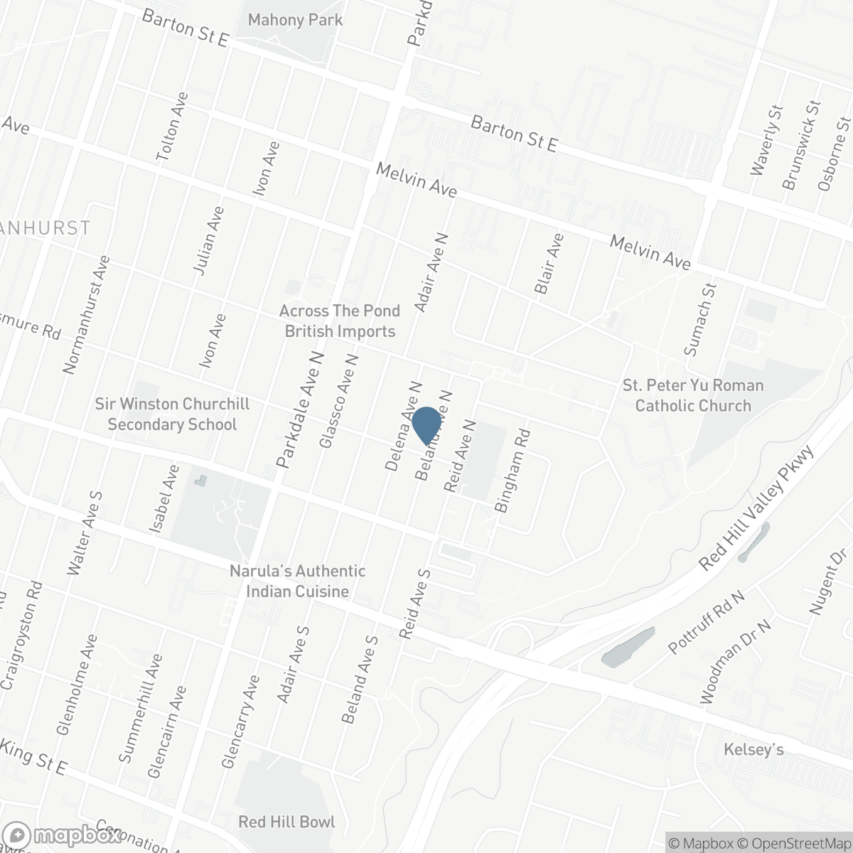 71 BELAND AVENUE N, Hamilton, Ontario L8H 6C2